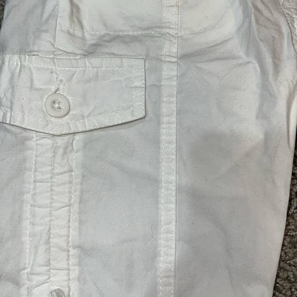 NEW Girls Cargo/Bermuda Shorts 7/8 - Picture 2 of 6